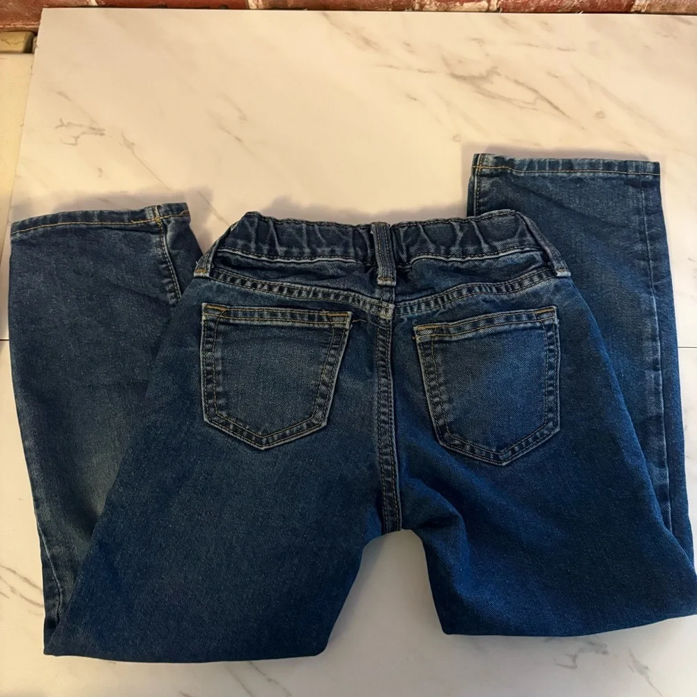 Old Navy Kids Elastic Waist Jeans in Blue and Black Denim